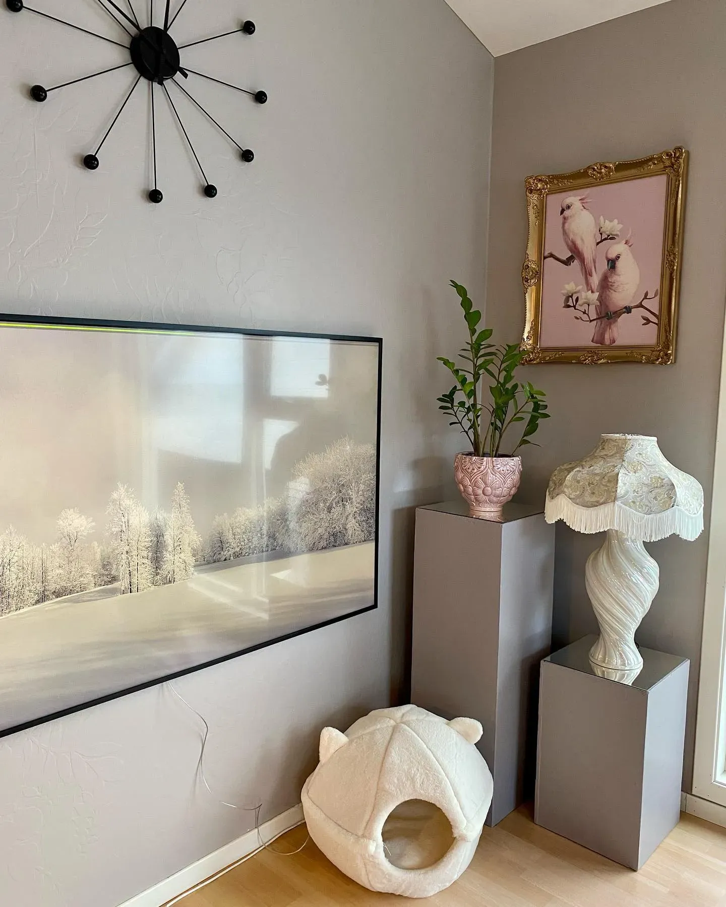 Lavender Touch living room decor