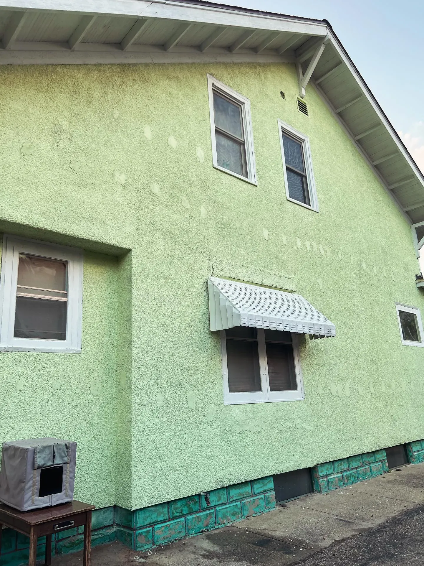 Sherwin Williams Lime Granita exterior color