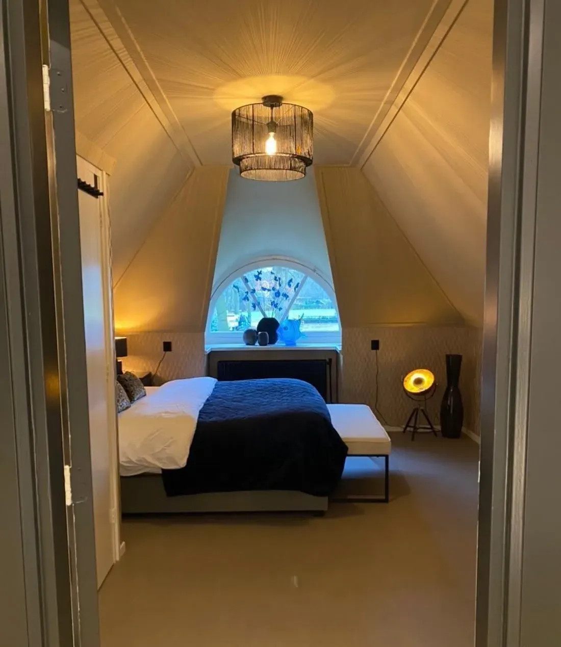 Little Greene Bath Stone bedroom interior