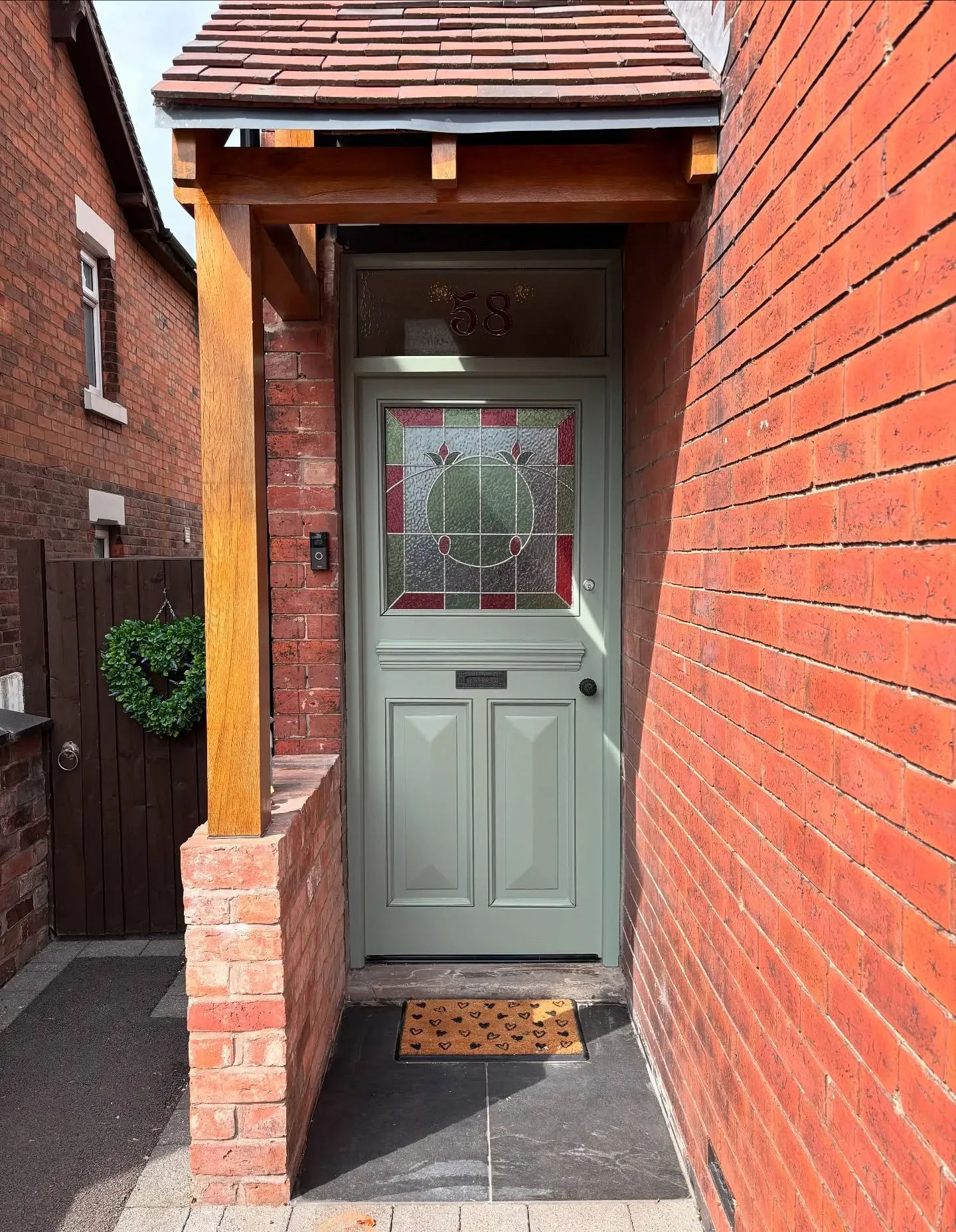 Little Greene Windmill Lane front door picture