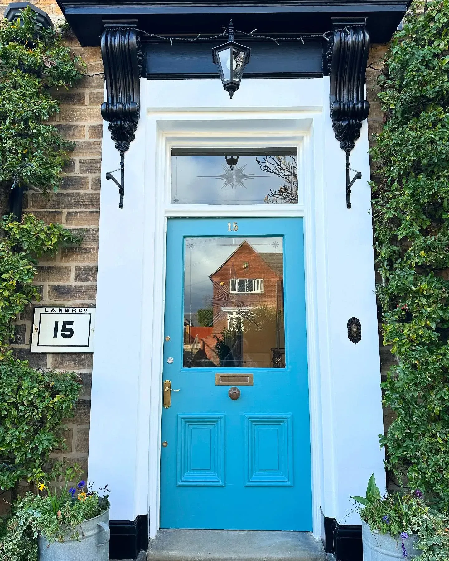 Dulux Maritime Teal front door color