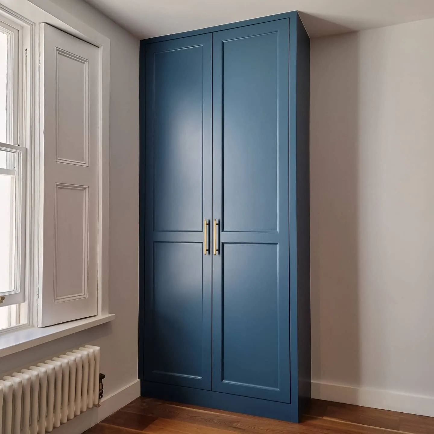 Dulux Heritage Midnight Teal wardrobe cabinet color