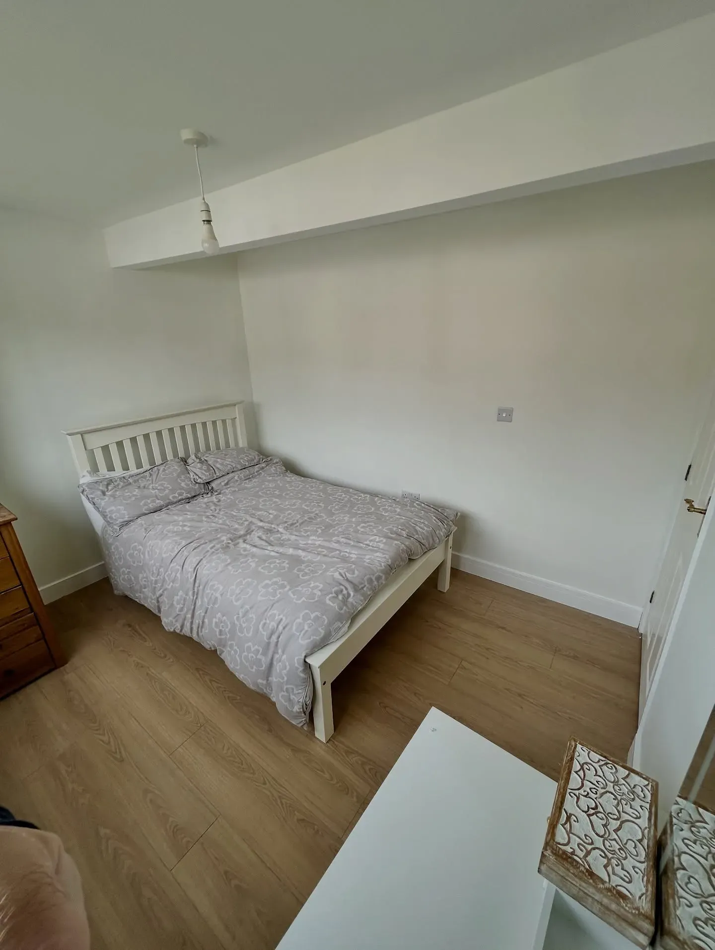 Dulux Moon Shimmer bedroom interior