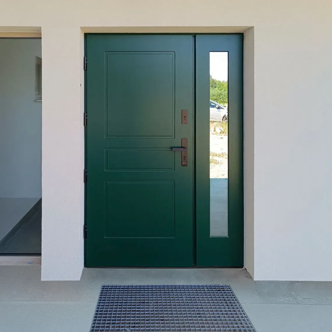 RAL Classic Moss Green front door 