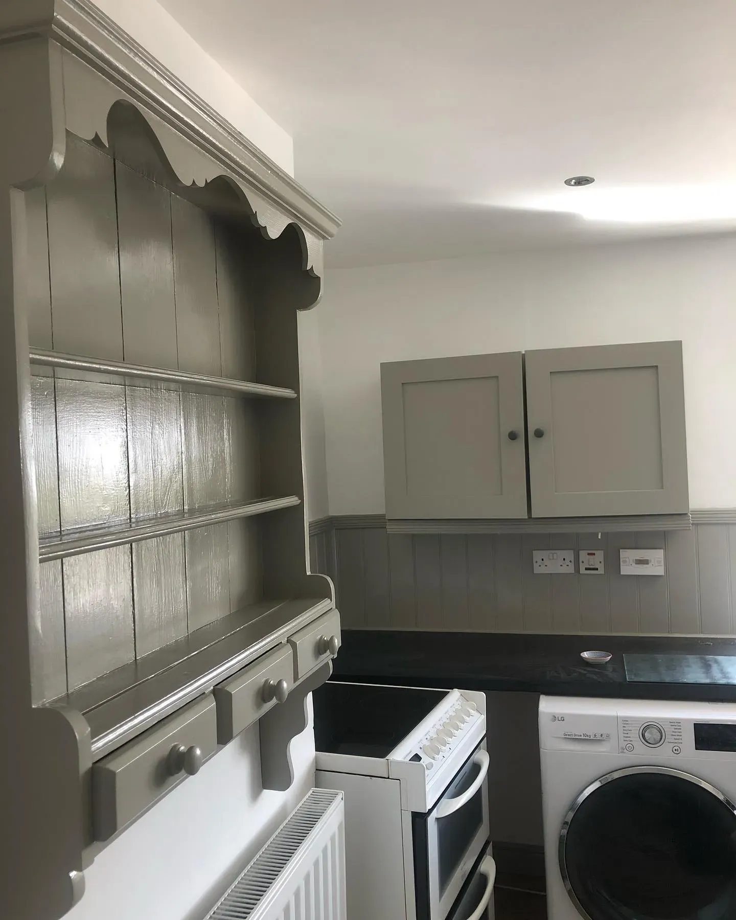 Dulux Narrow Lane kitchen cabinets 