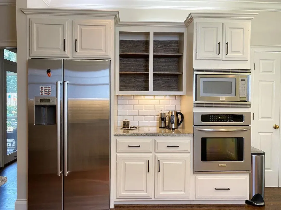 SW Natural Linen kitchen cabinets 