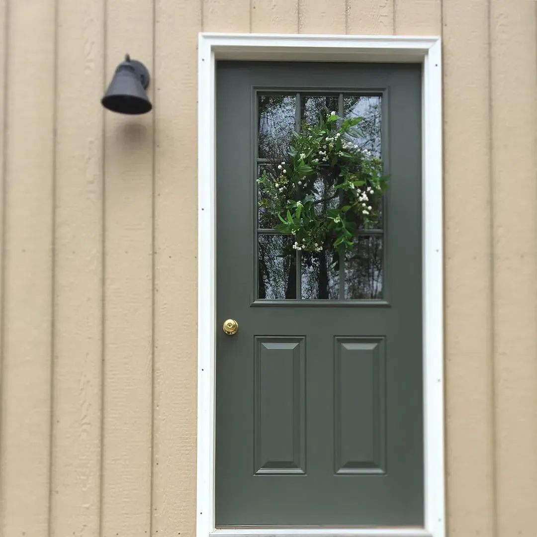 Sherwin Williams Night Owl front door color