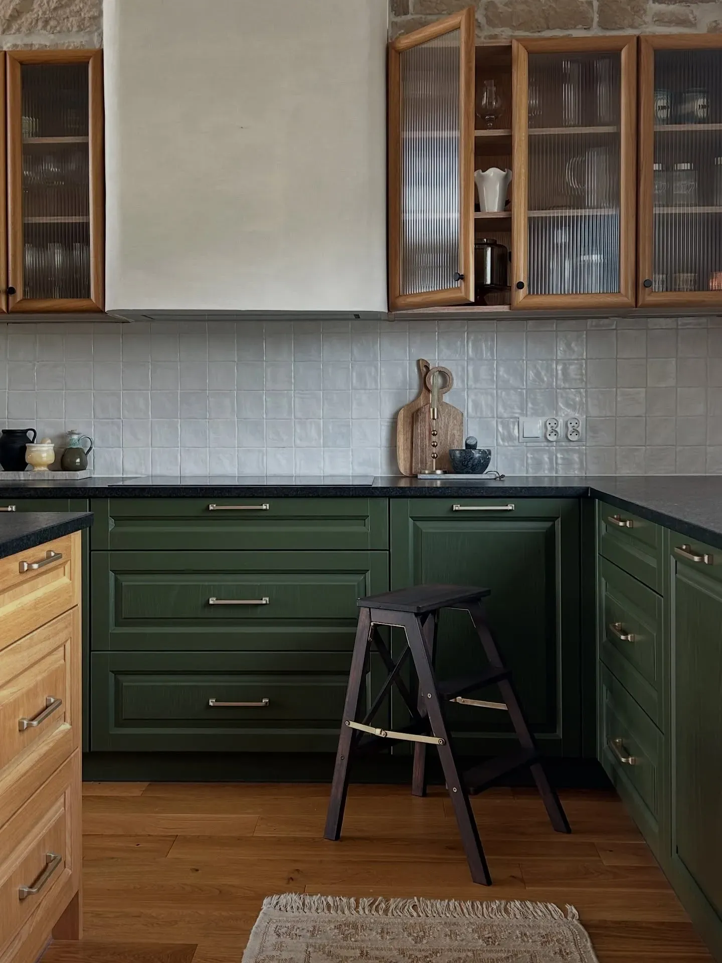 RAL 6003 kitchen cabinets paint review