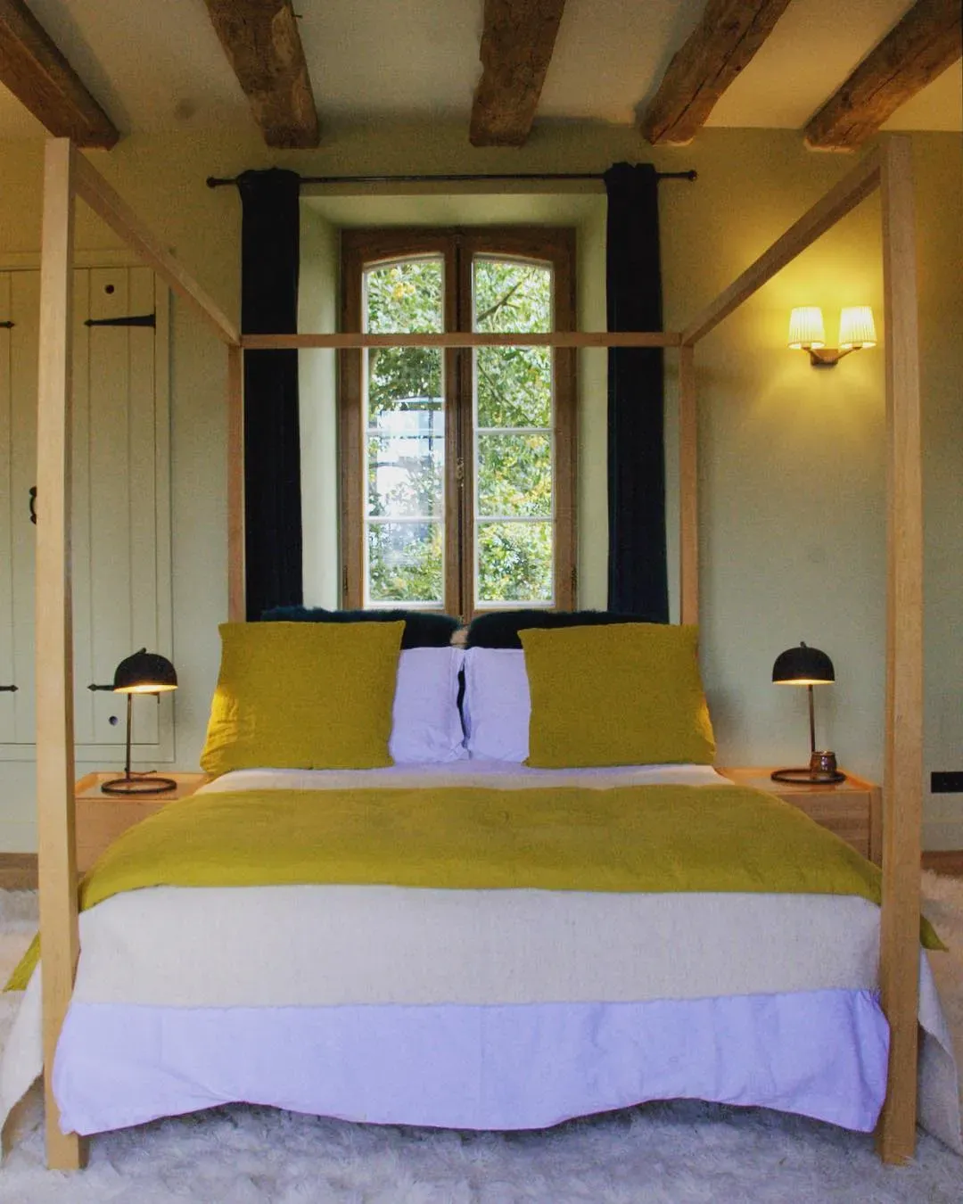 Little Greene Olive Oil bedroom paint