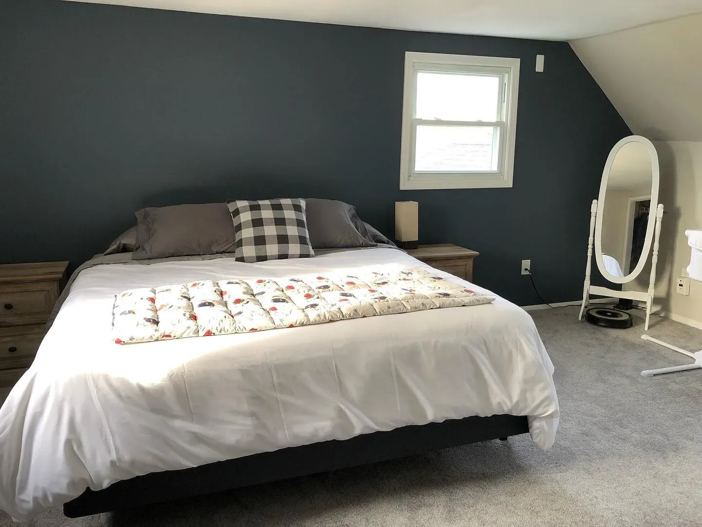 Sherwin Williams Outerspace bedroom color