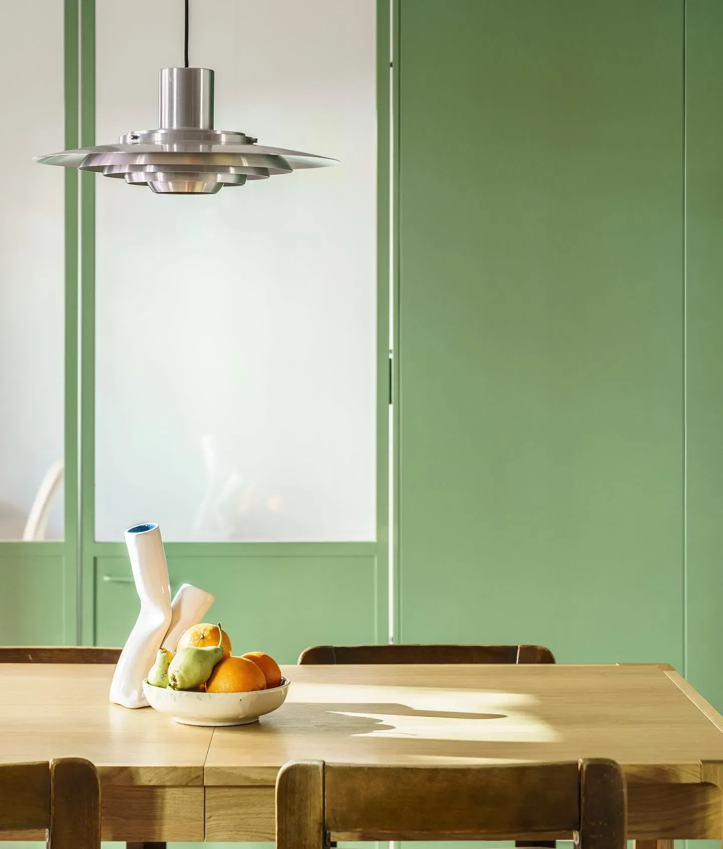 RAL Classic Pale Green RAL 6021 kitchen cabinets