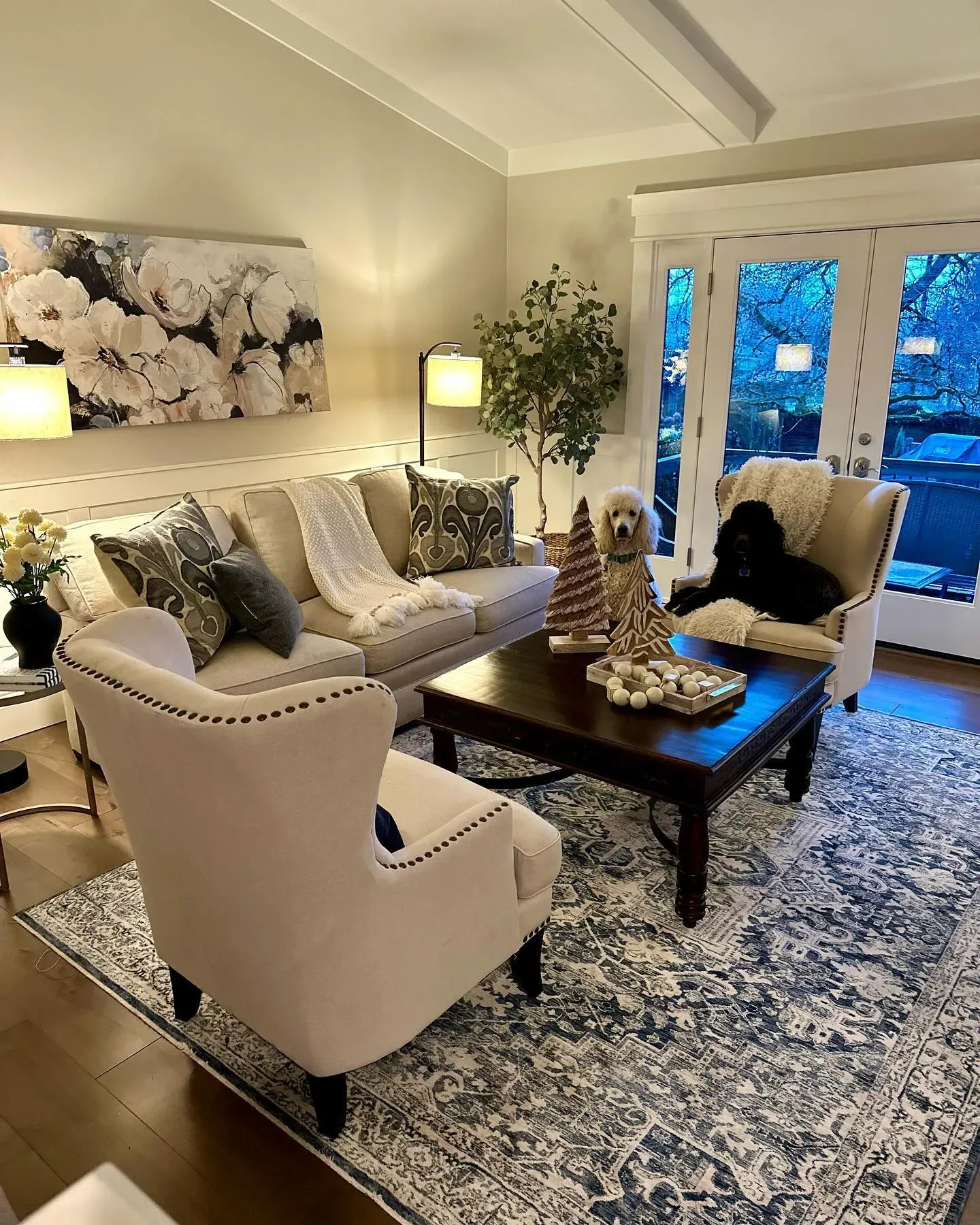 Pale Oak living room review