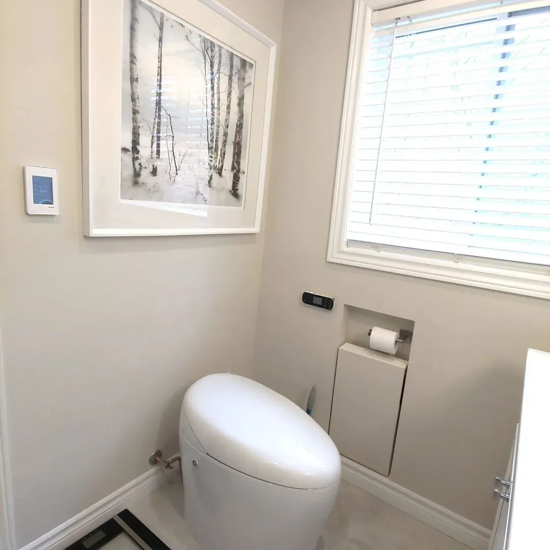 Benjamin Moore OC-20 bathroom toilet paper holder