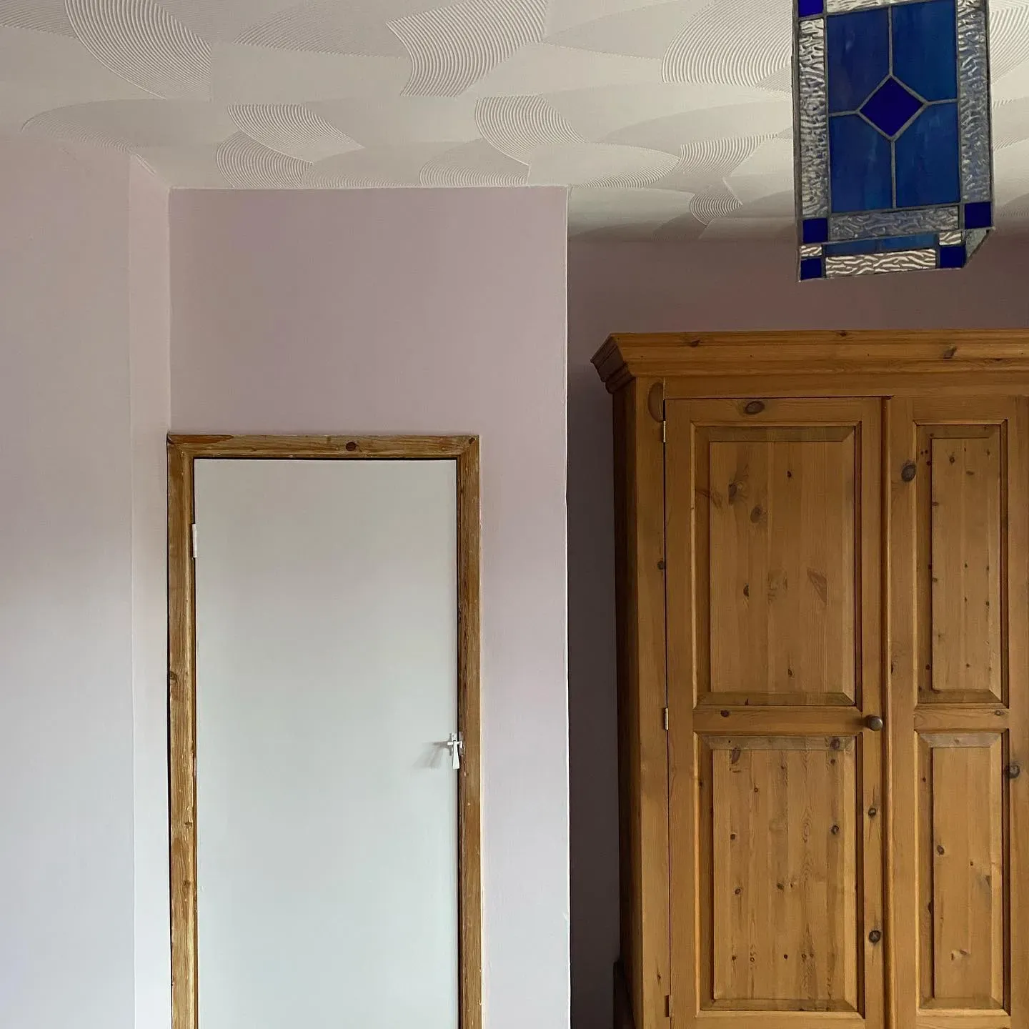 Dulux Pale Peony bedroom color