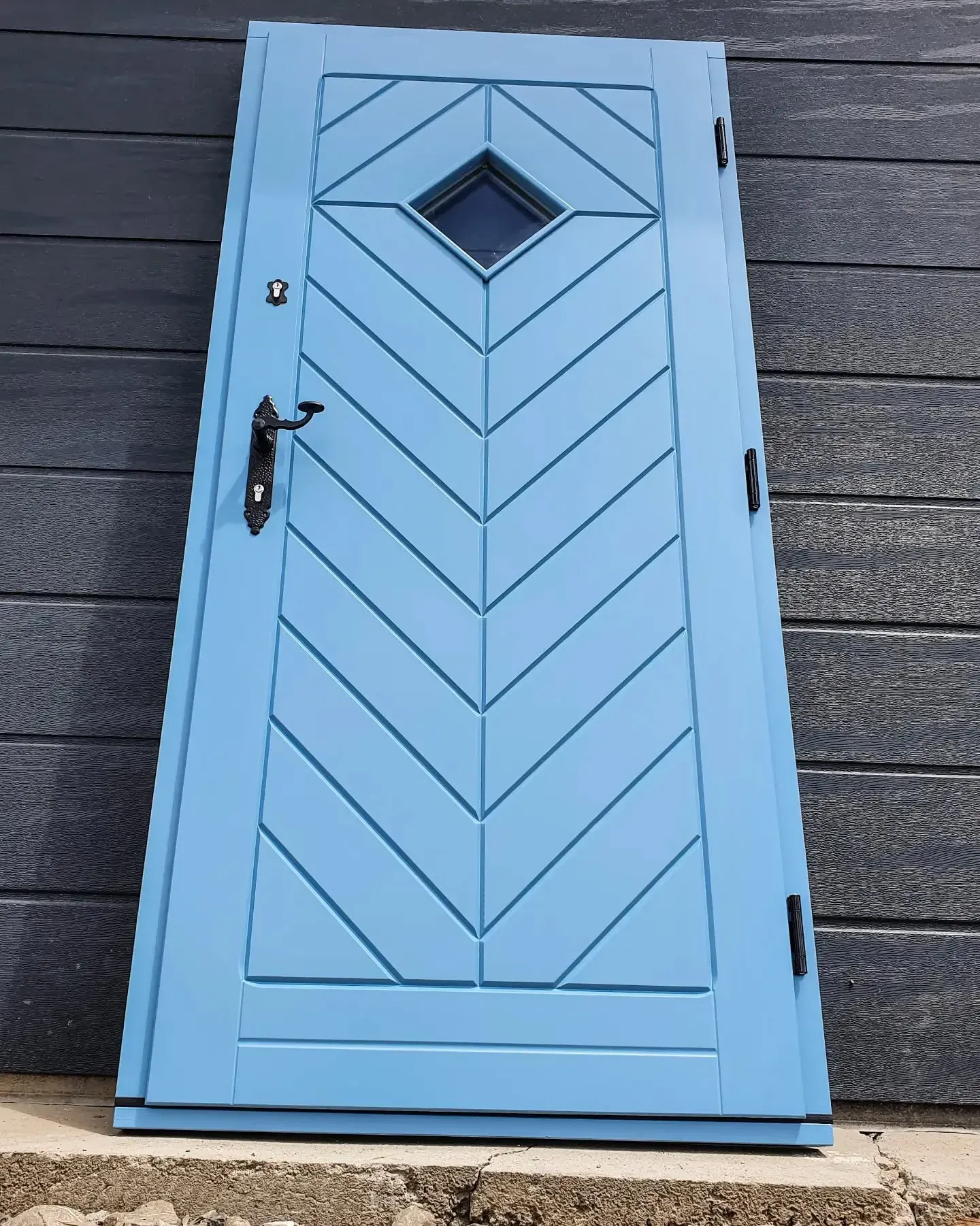 RAL 5024 front door color