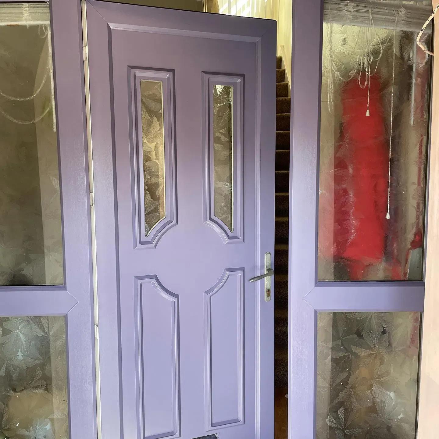 RAL 4012 front door paint review