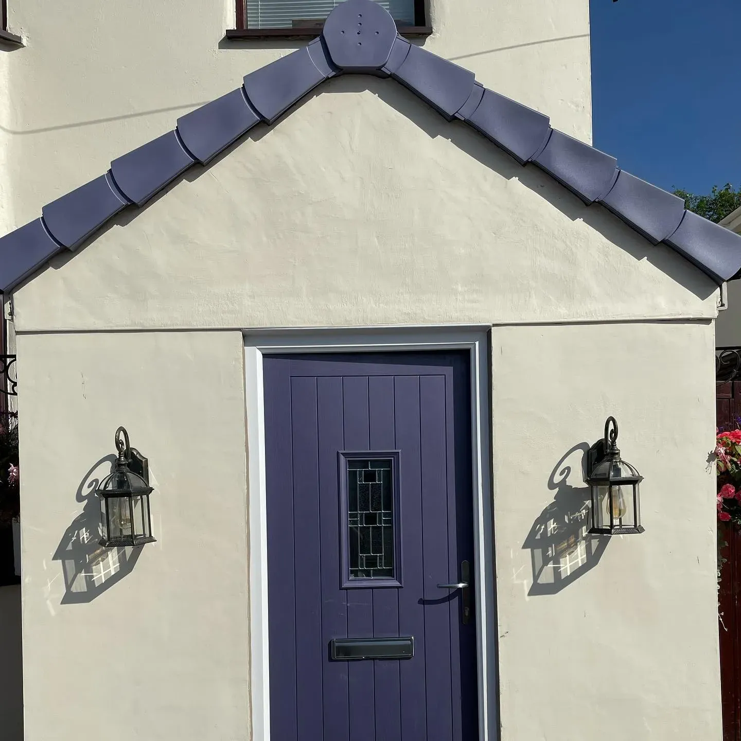 RAL 4012 front door review