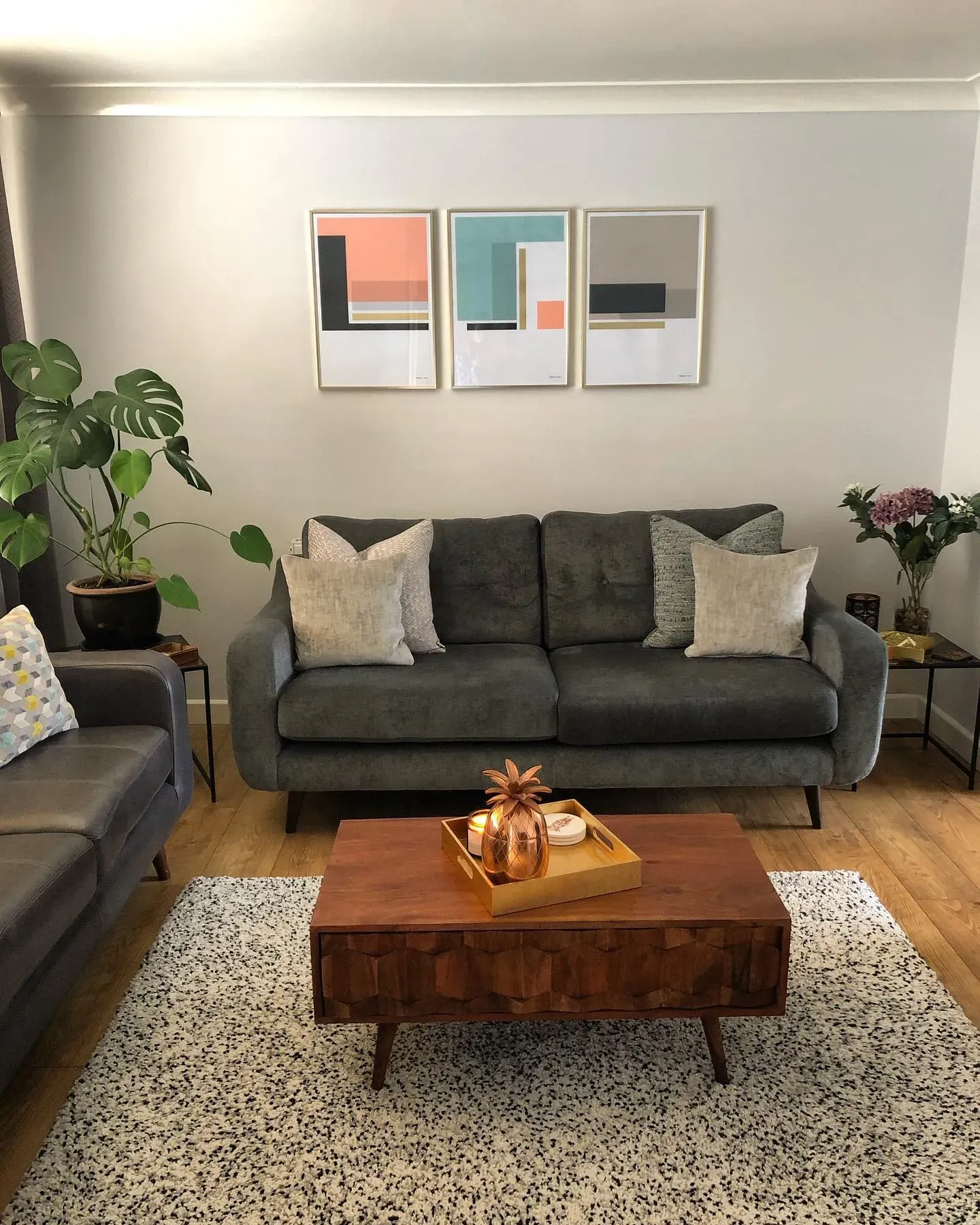 Pearl Grey living room color review