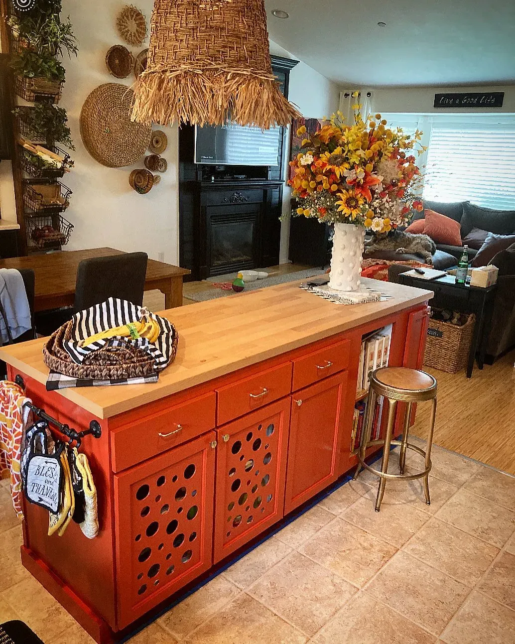 SW Peppery kitchen cabinets 