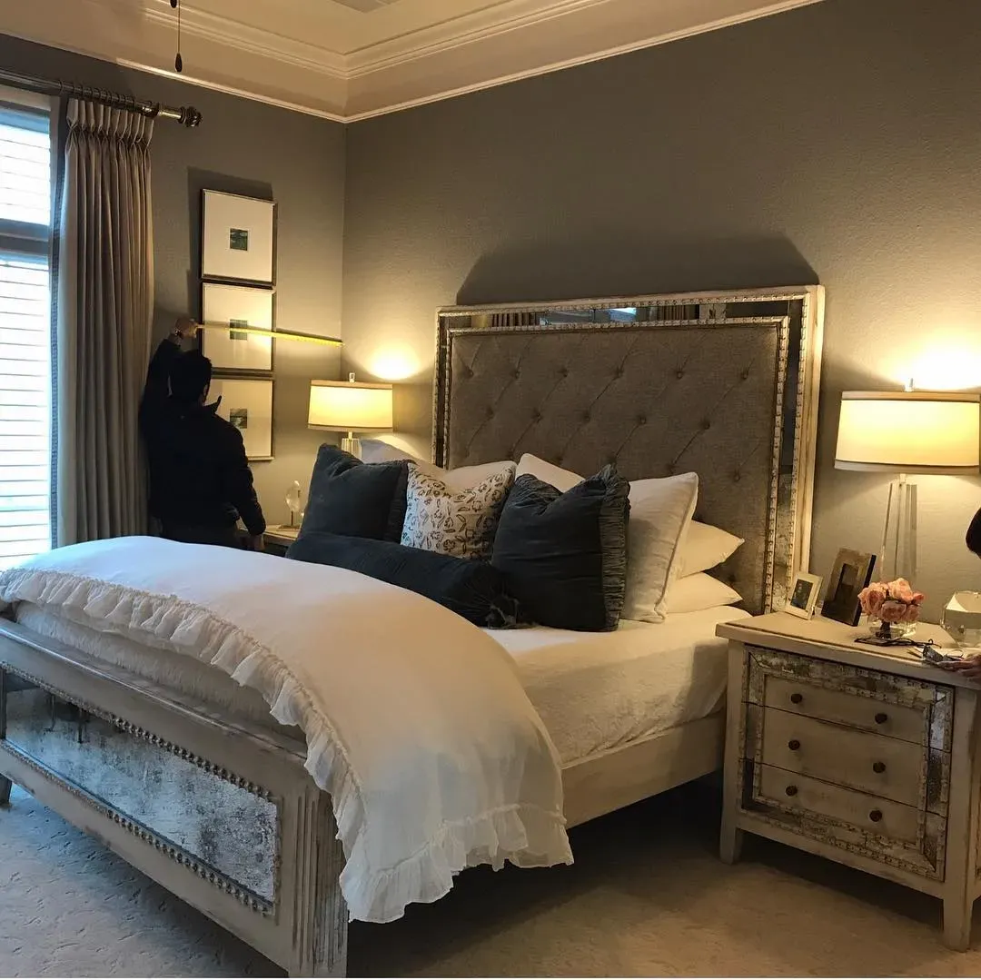 SW Pewter Cast bedroom paint