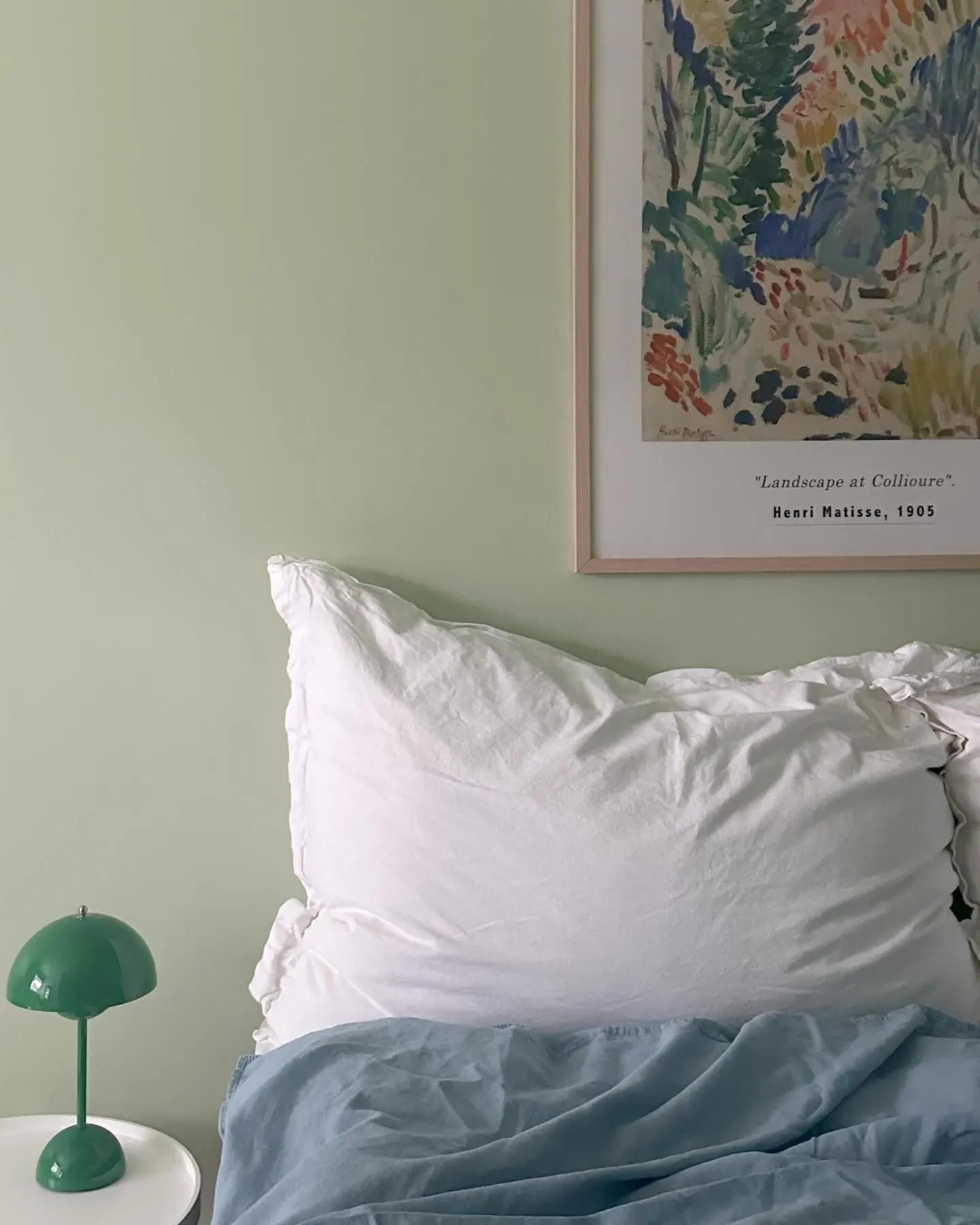 Jotun Pistachio bedroom color