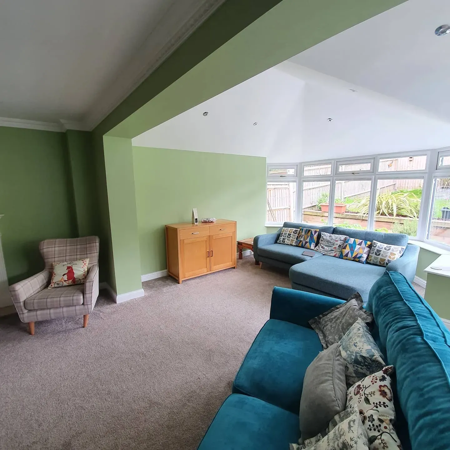 Dulux Putting Green living room interior