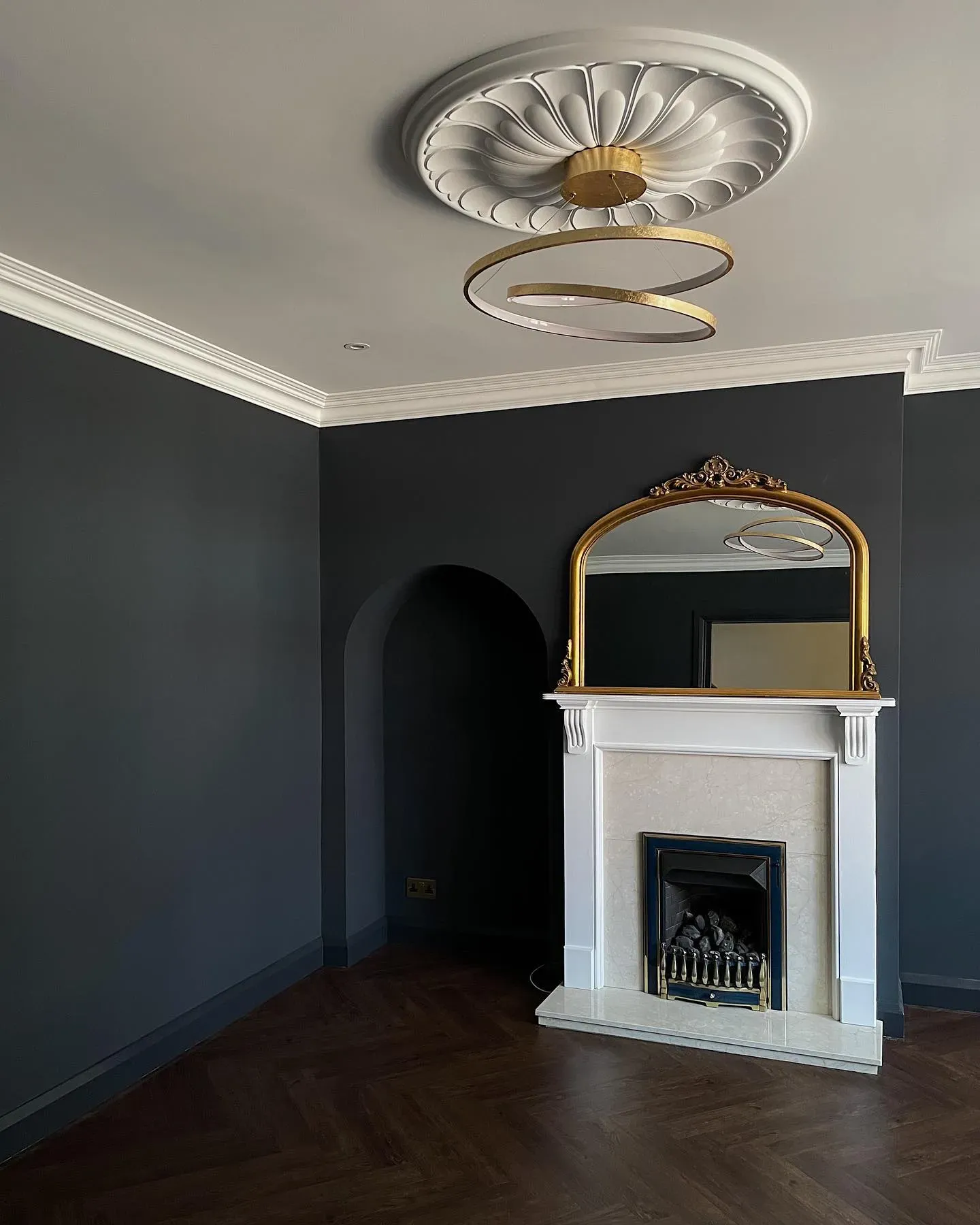Farrow and Ball Railings living room makeover