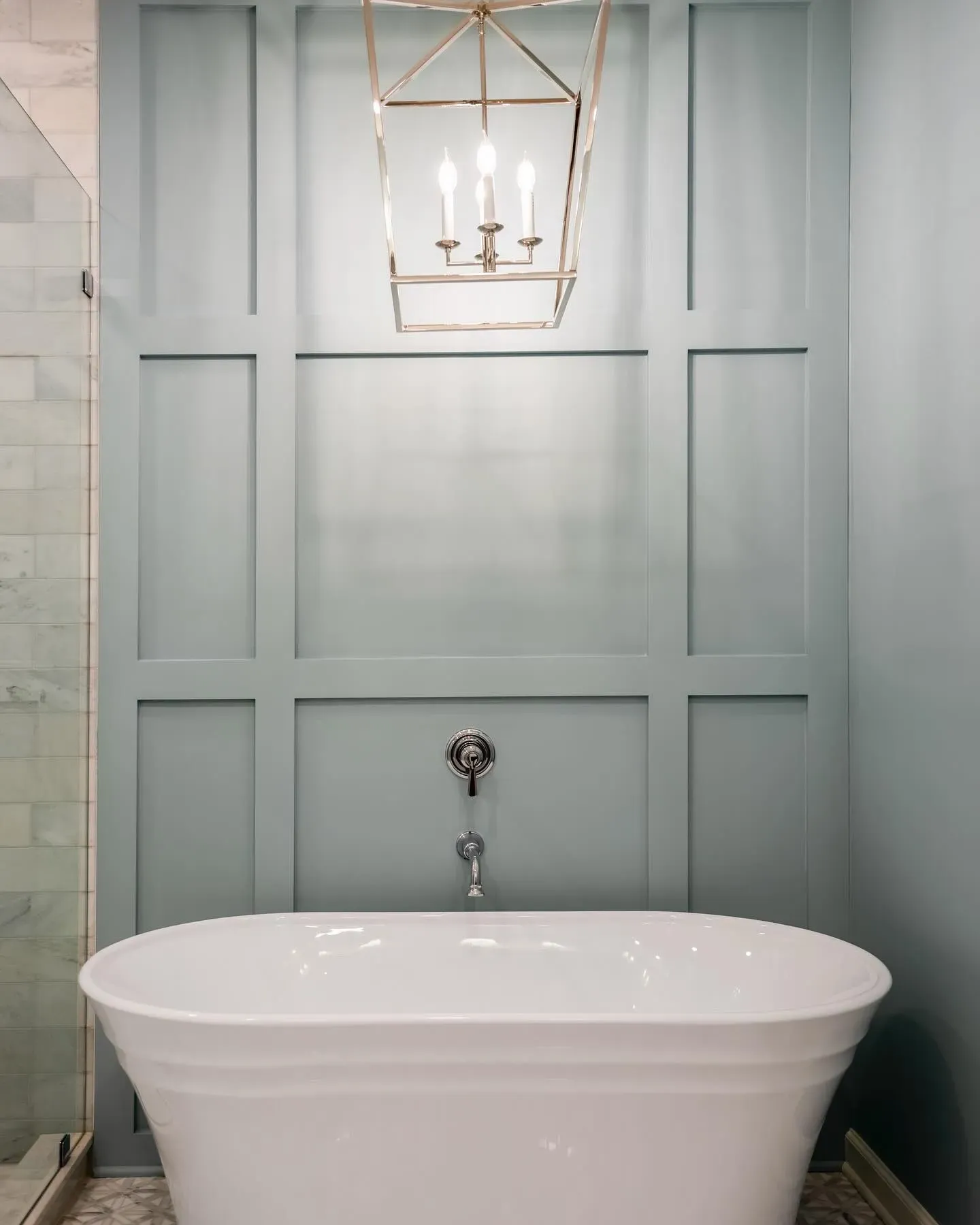 Sherwin Williams Rain bathroom 