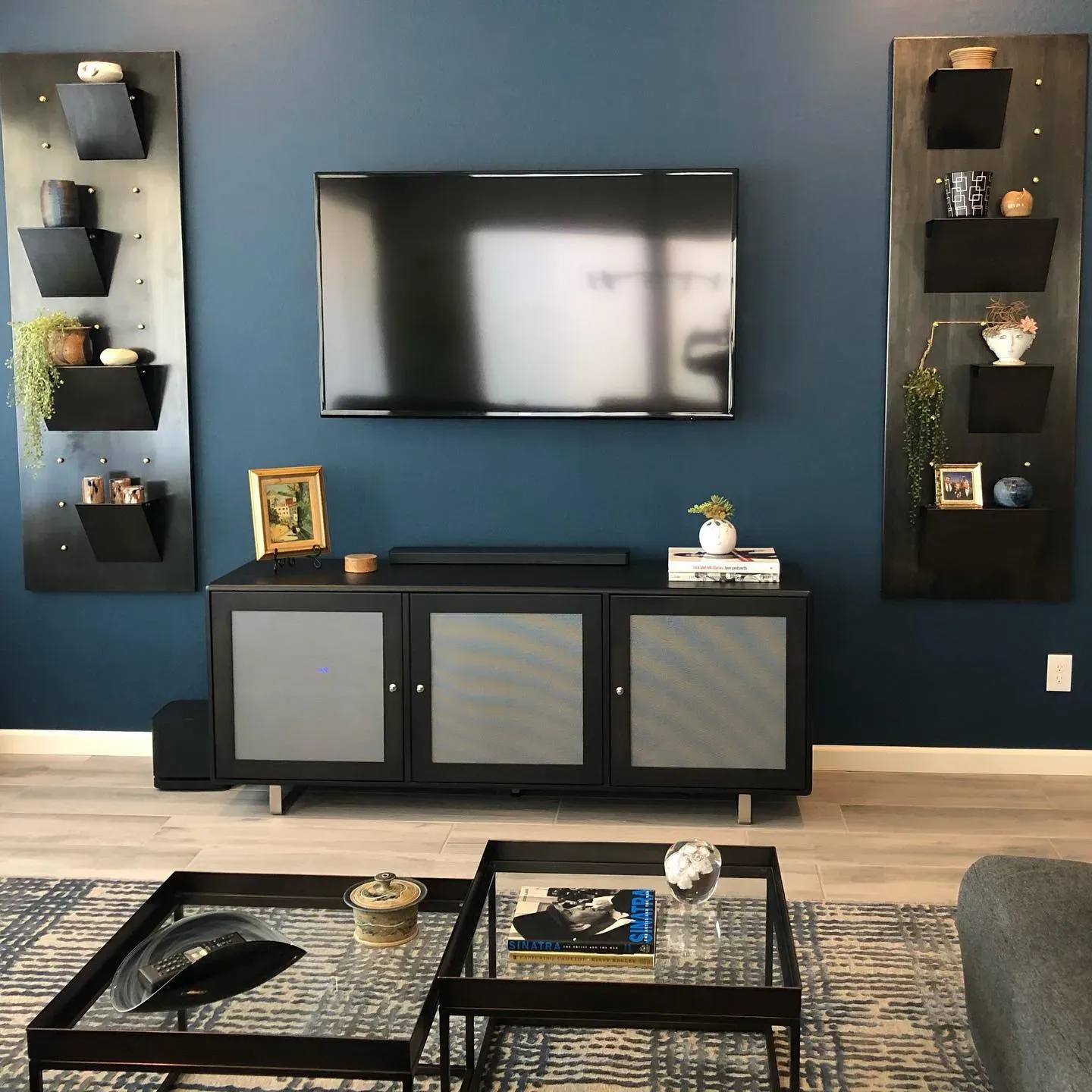 SW Rainstorm living room color review