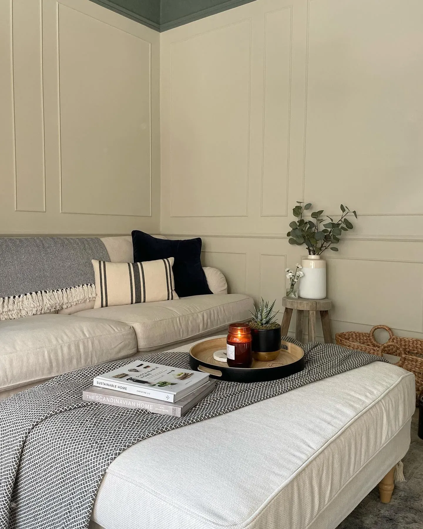 Dulux Raw Cashmere living room color review