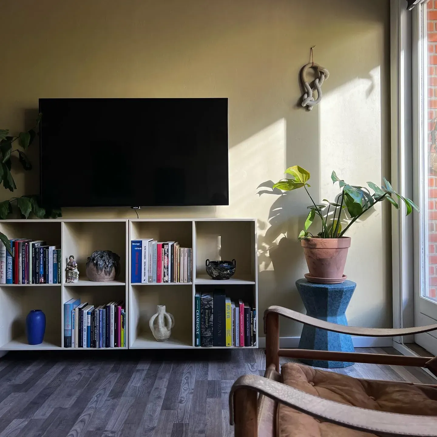 Refined Yellow living room paint