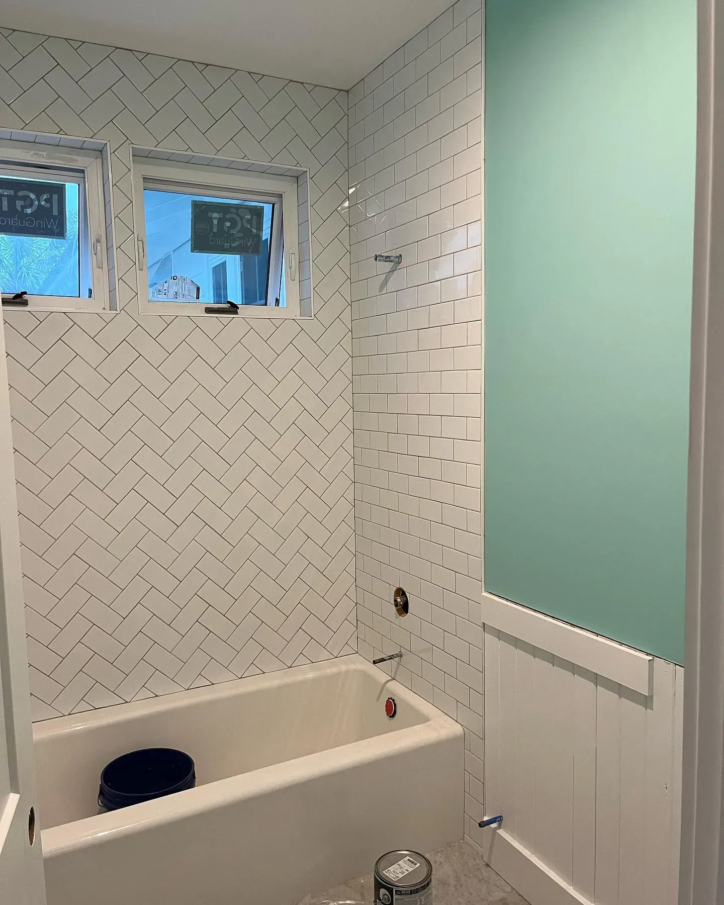 Sherwin Williams Refresh bathroom color