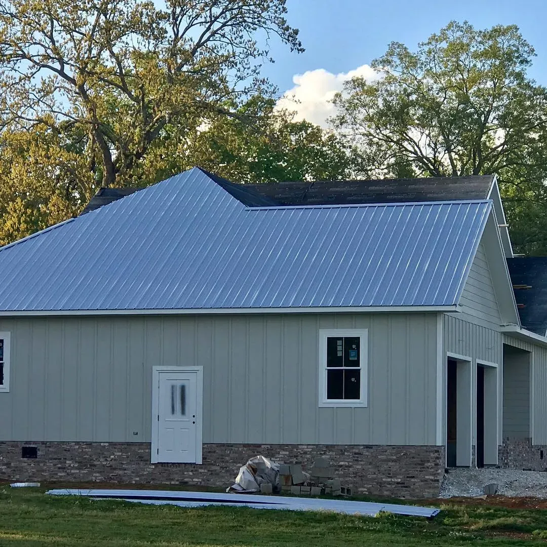 SW Repose Gray exterior paint