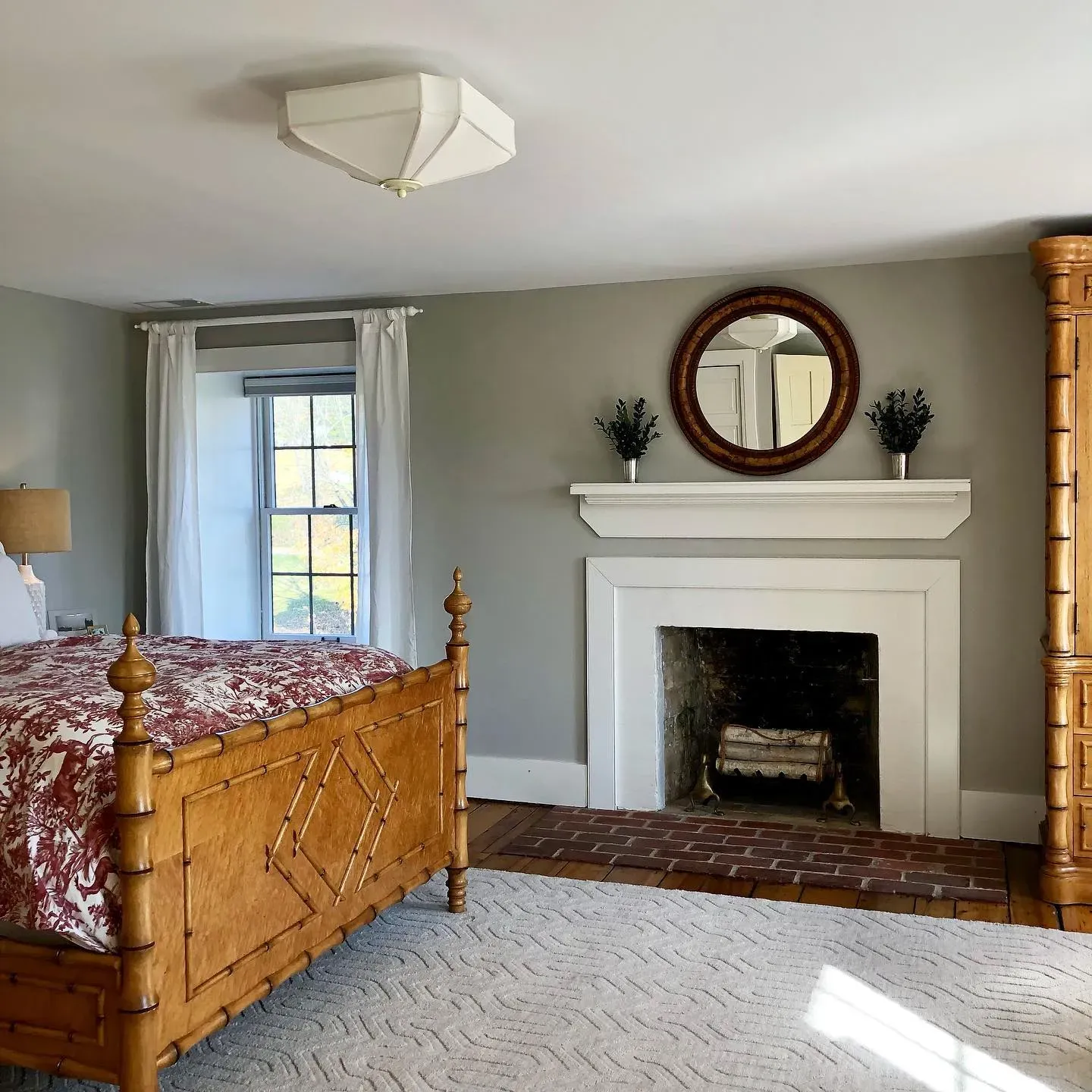 Benjamin Moore Ice Formations bedroom paint