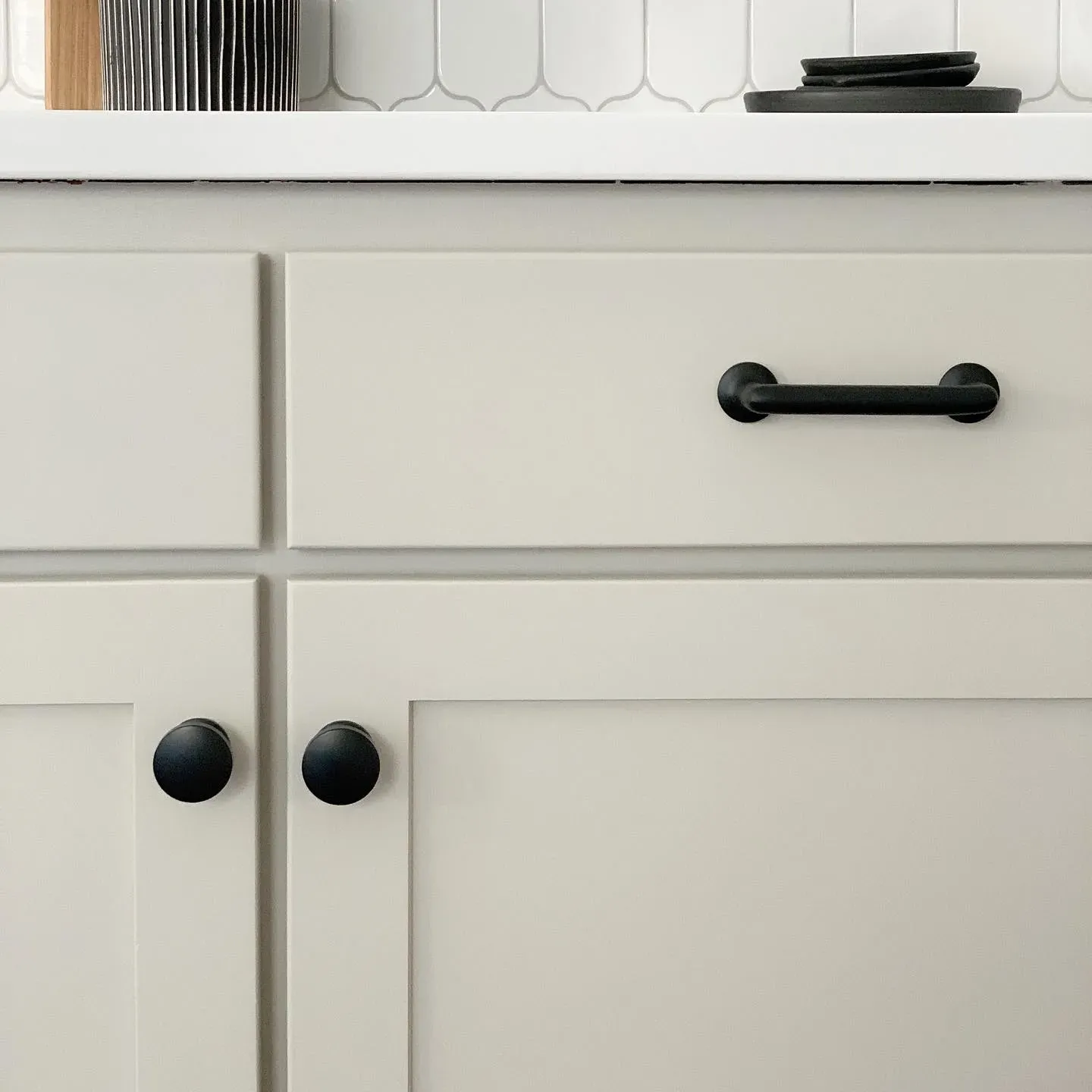 Benjamin Moore Revere Pewter Kitchen Cabinets