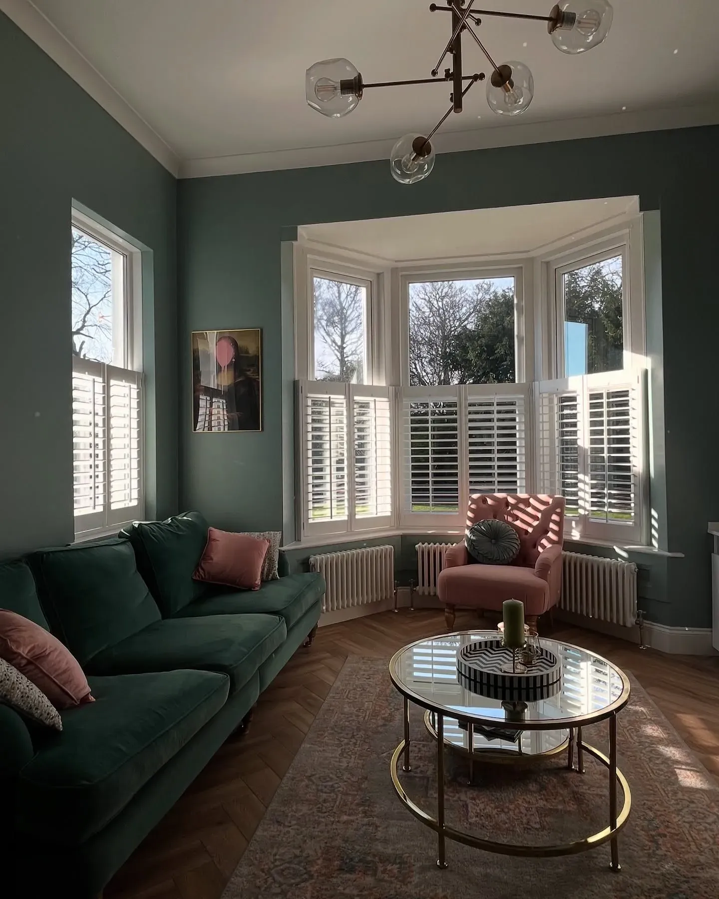 Dulux Rosemary Leaf living room inspiration