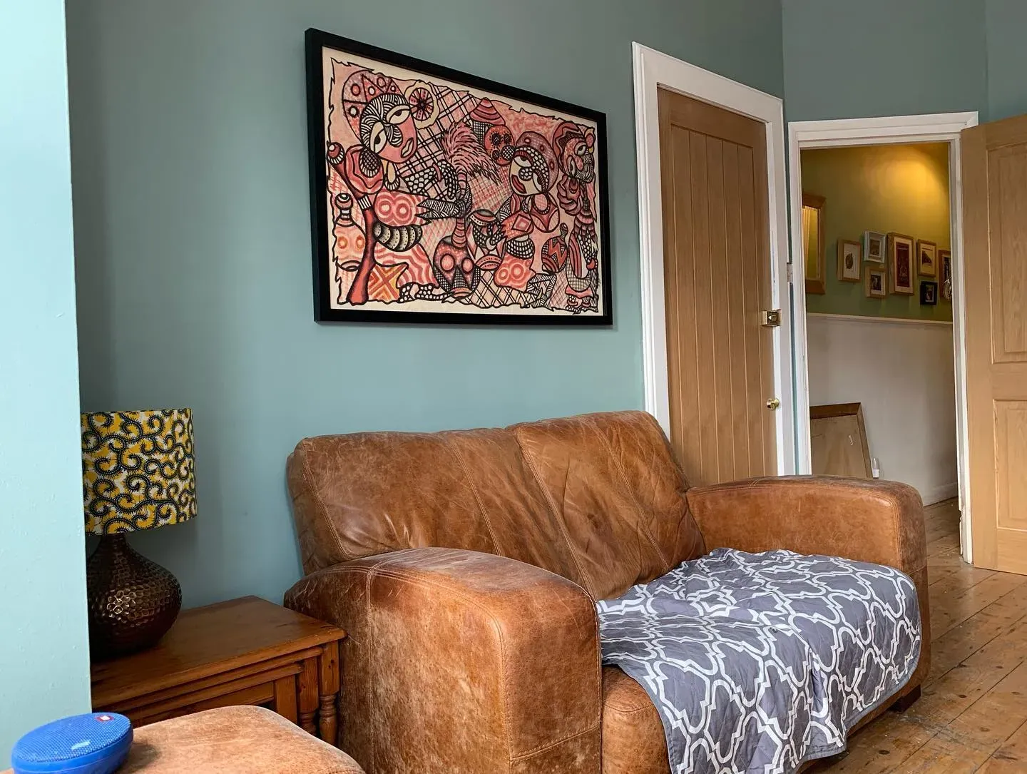 Dulux Fresh Foliage living room color review