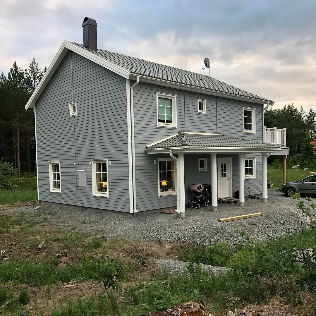 NCS S 3502-B exterior color review