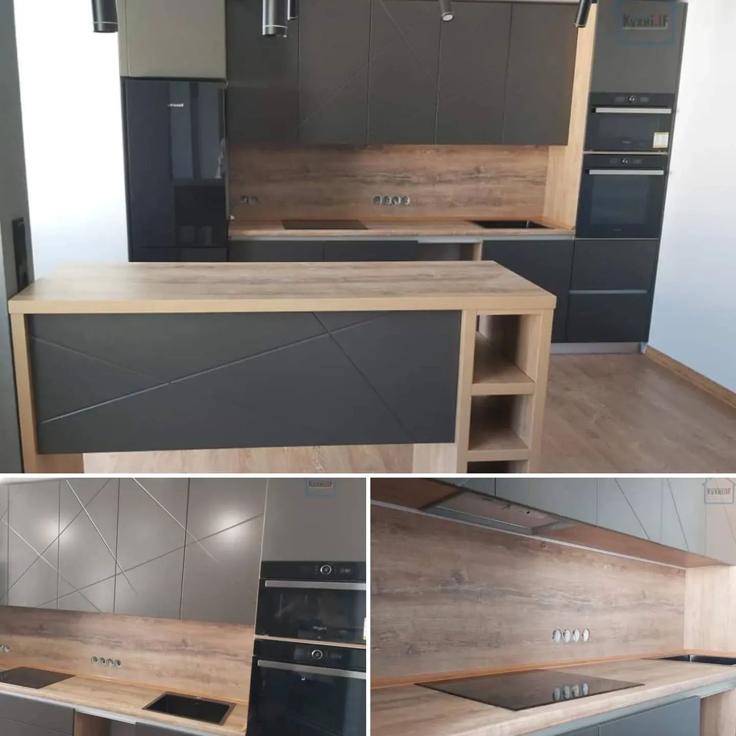 S 8000-N kitchen cabinets color