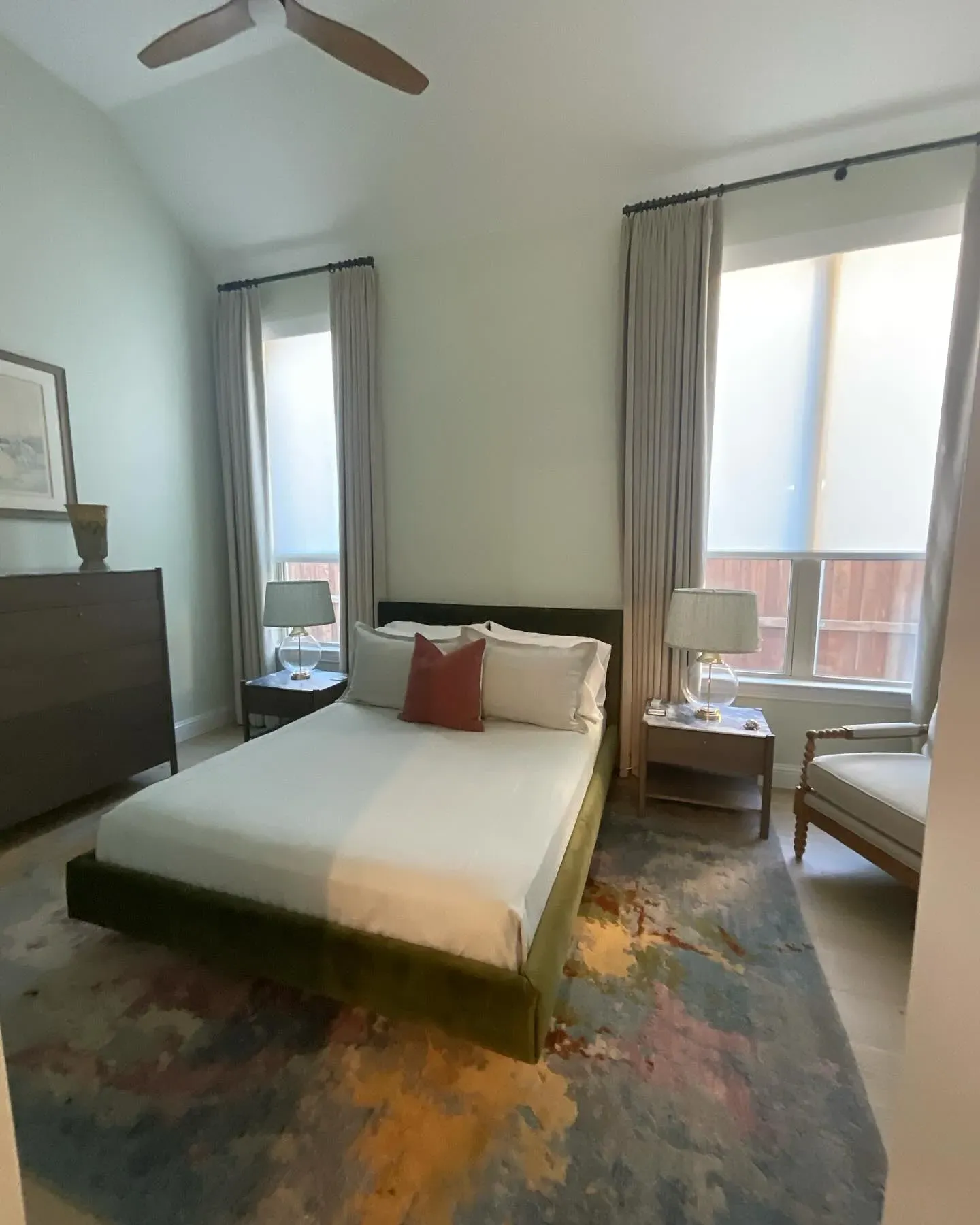 SW Sagey bedroom color review