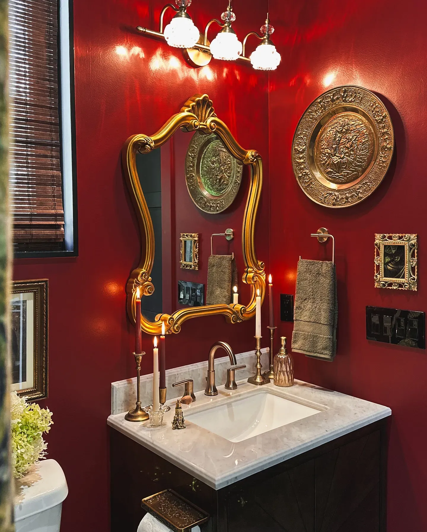 Sherwin Williams Salute bathroom review