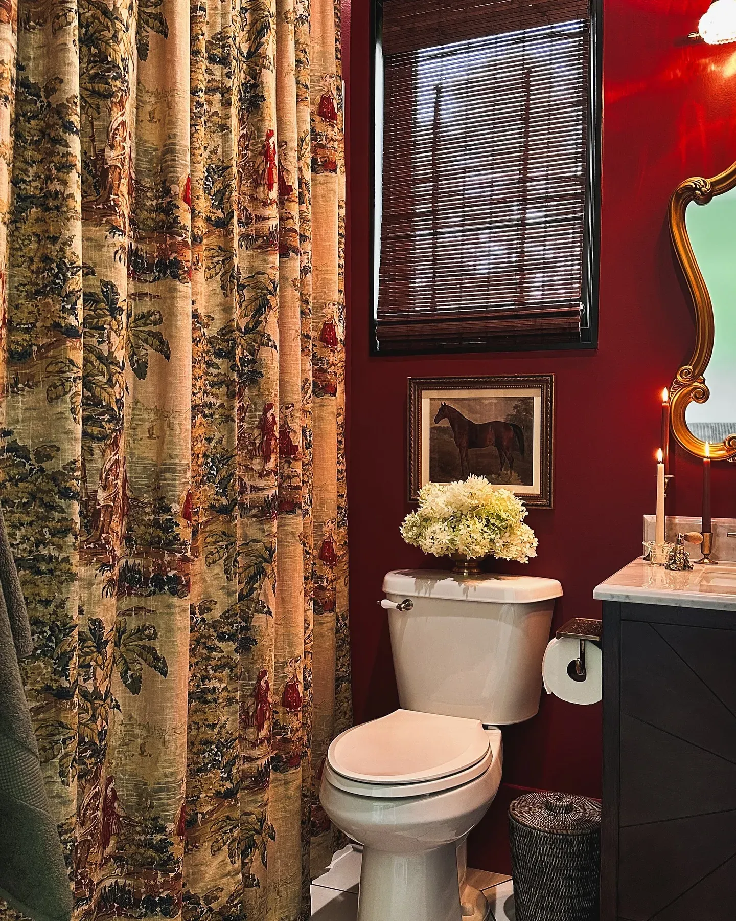 Sherwin Williams Salute bathroom color review