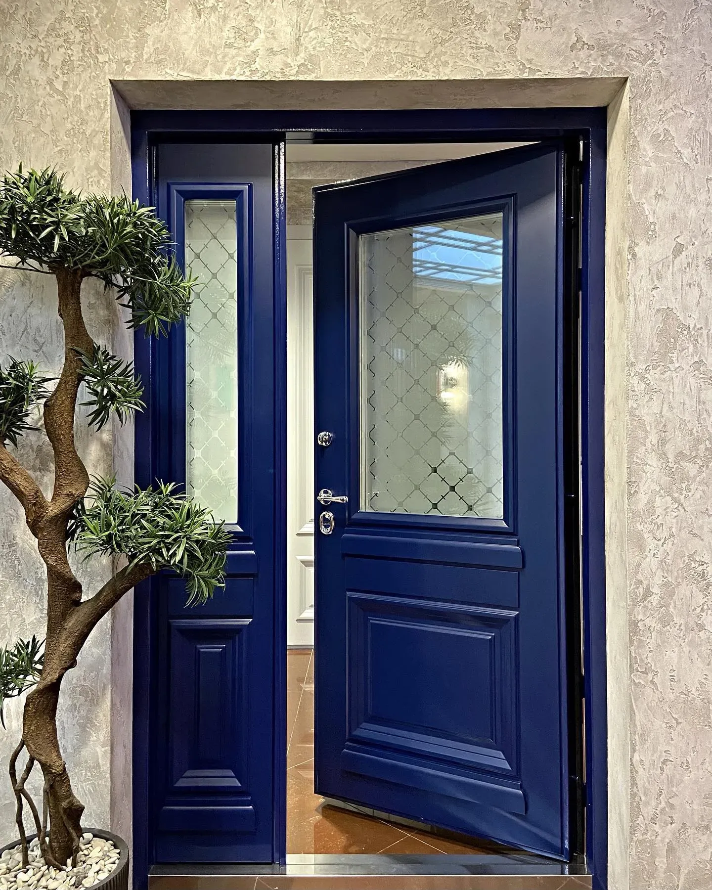 RAL 5003 front door paint review