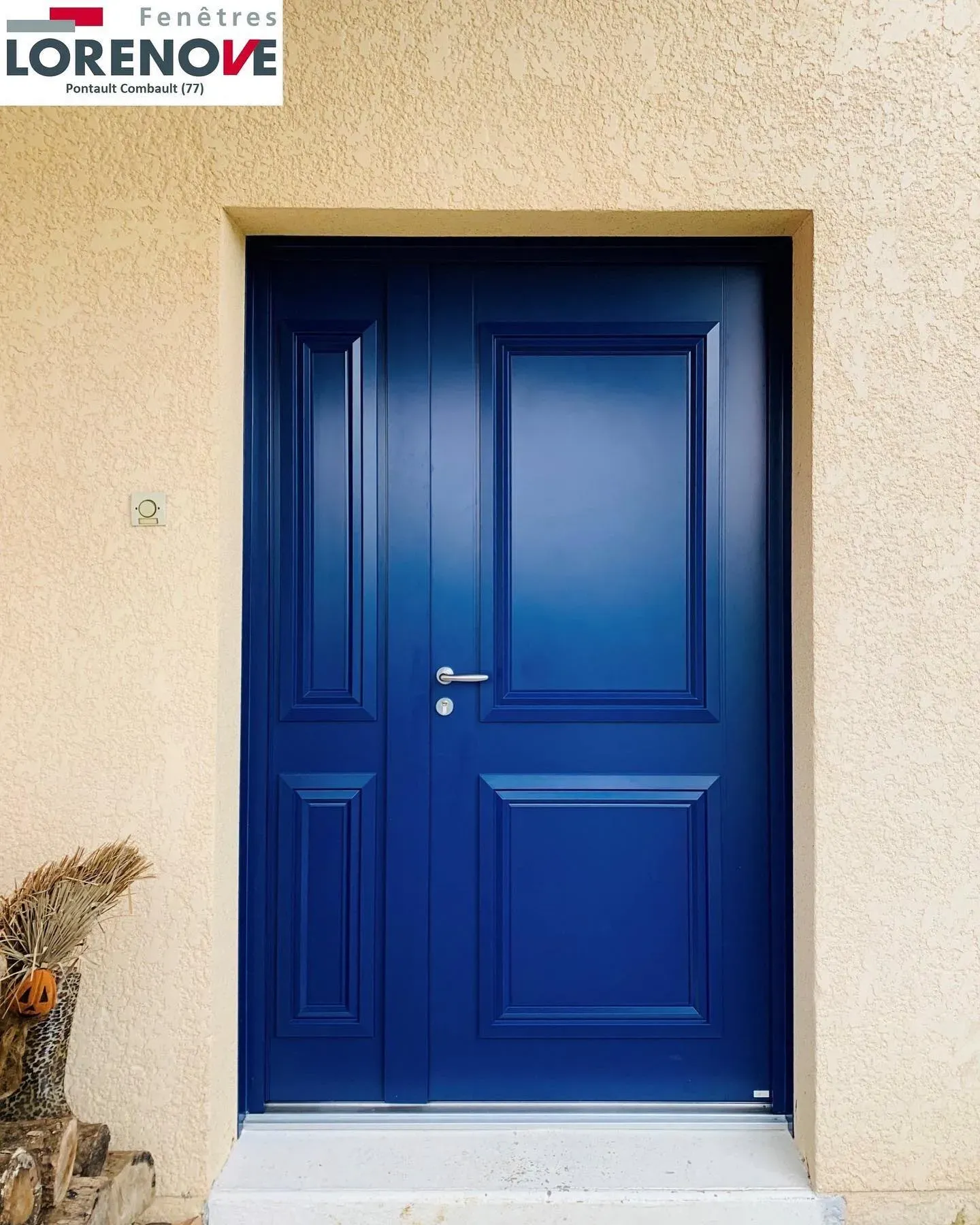  Sapphire blue front door 