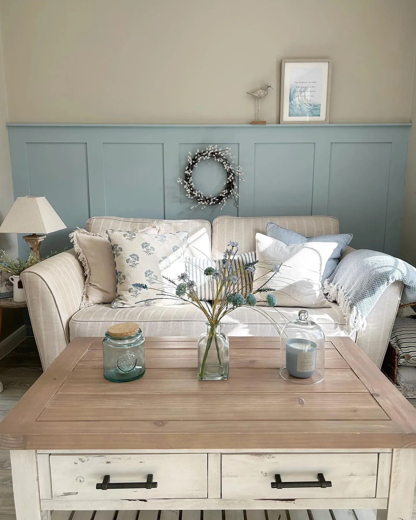 Dulux Shaded Stone living room color review