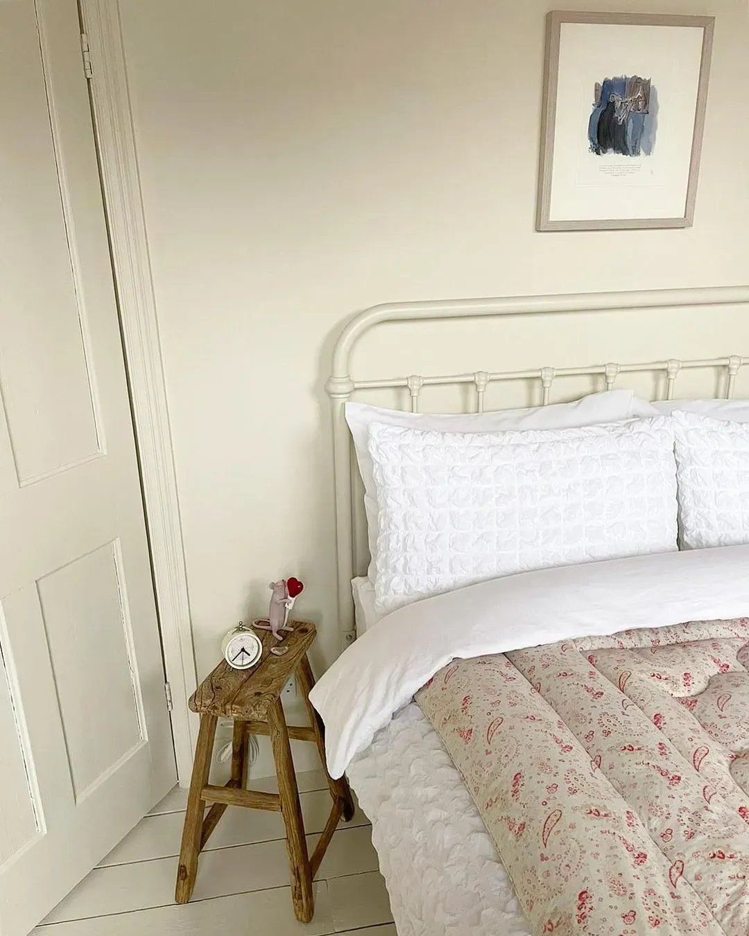 Farrow and Ball Slipper Satin bedroom color review