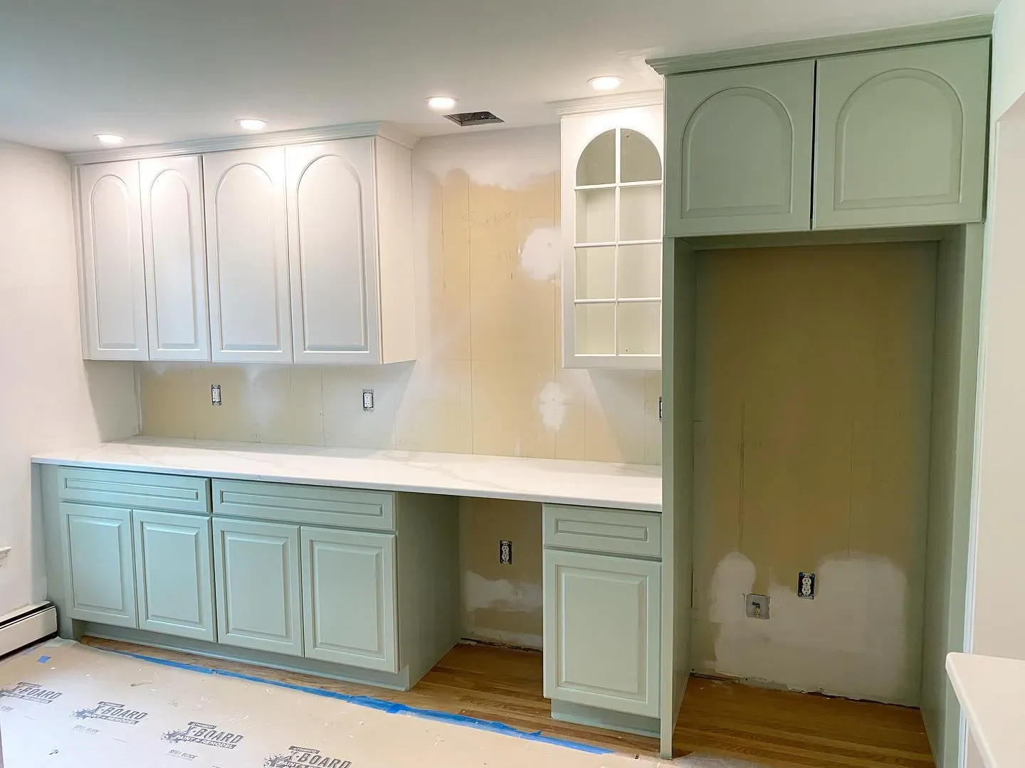 SW 6177 kitchen cabinets paint review