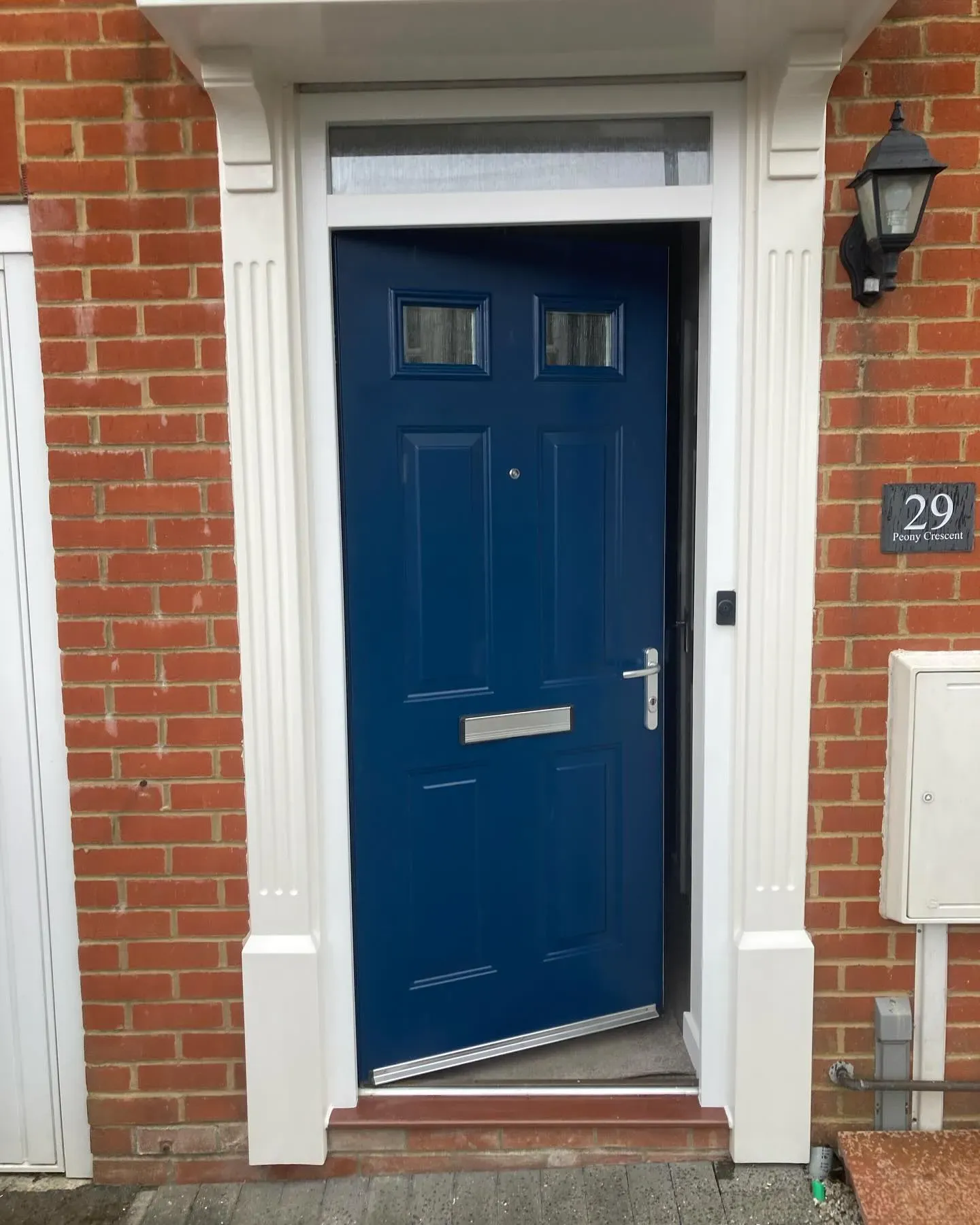 RAL Classic  Steel blue front door 