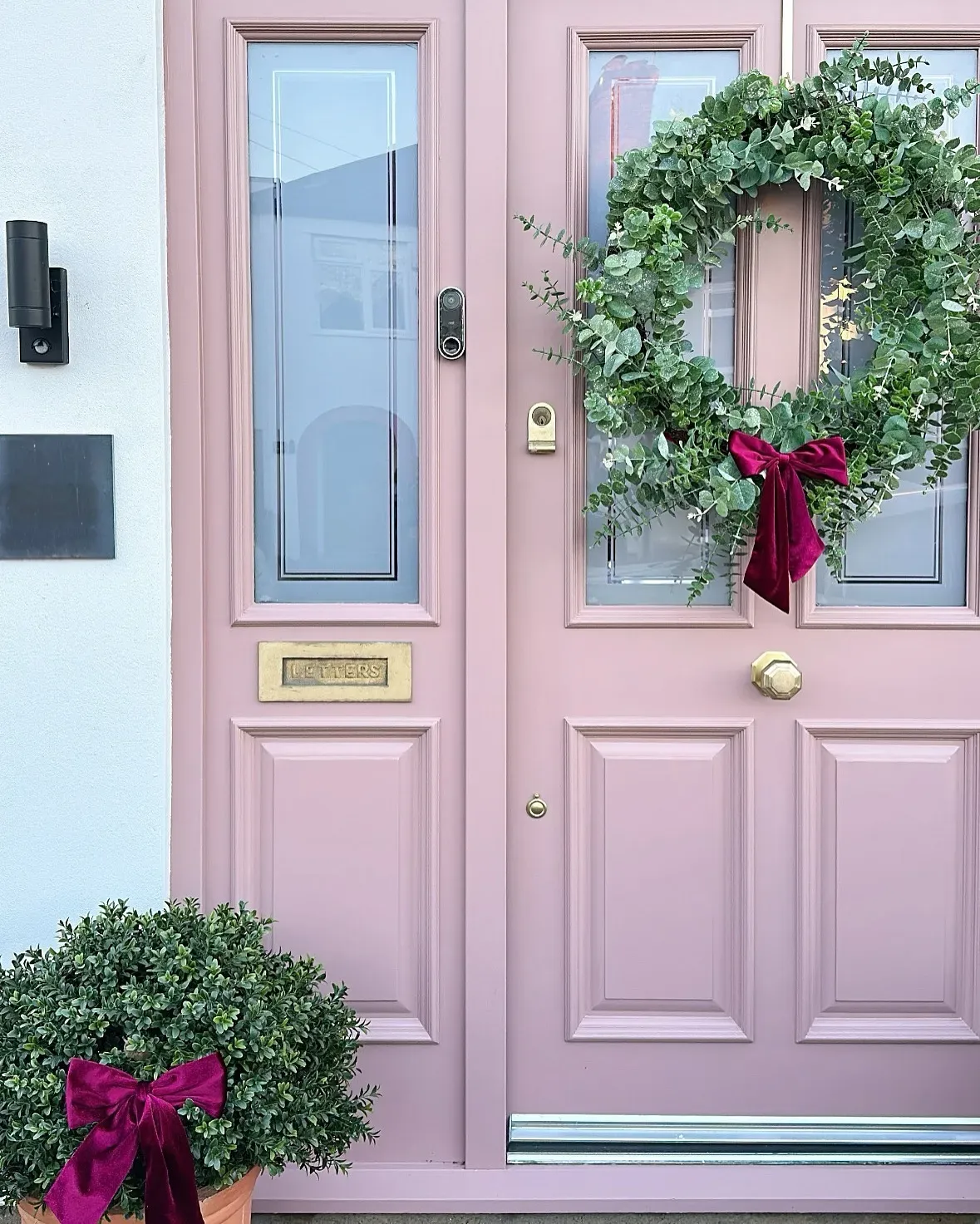 Sulking Room Pink front door paint