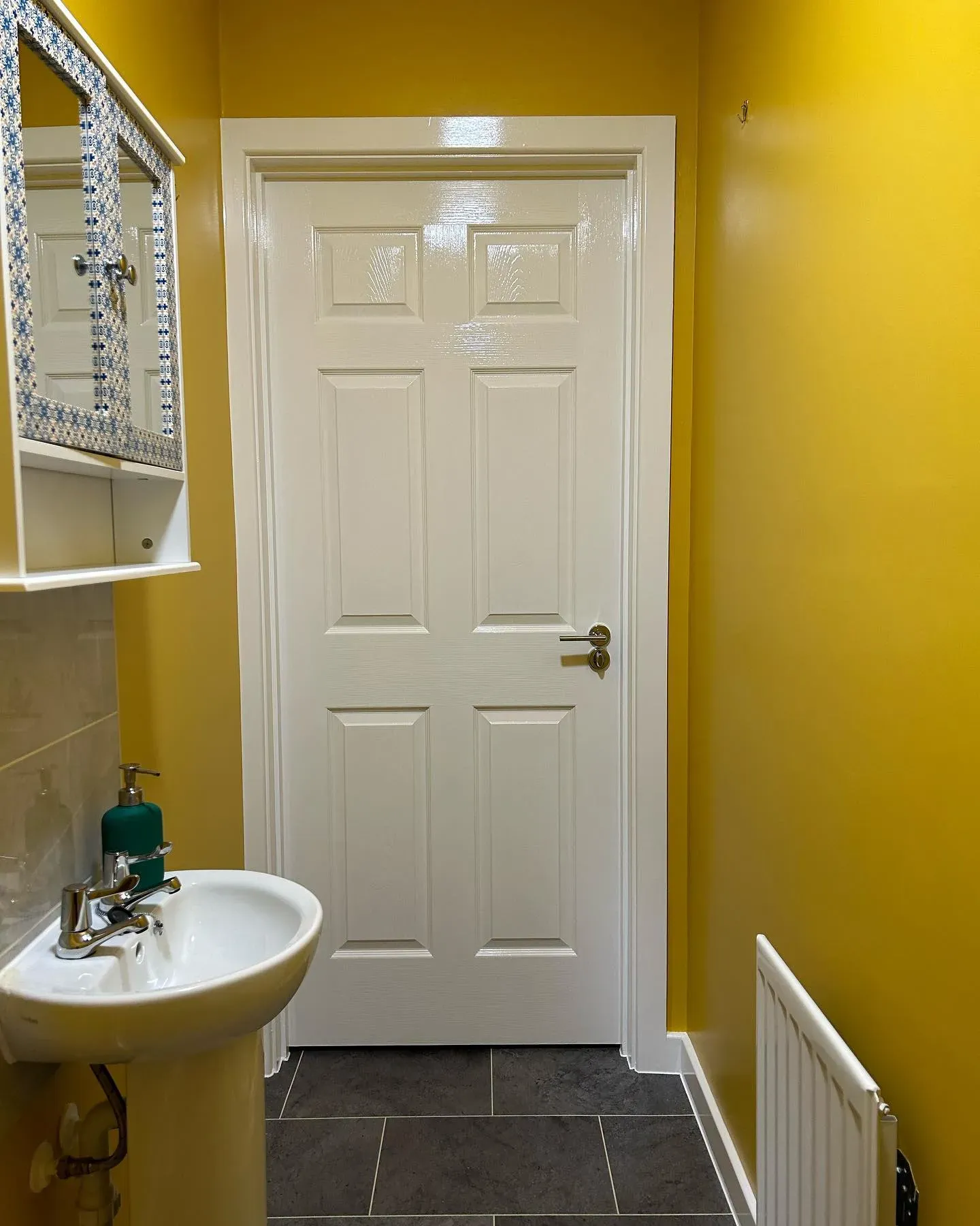 Honey Mustard bathroom color
